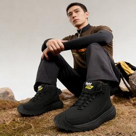【冰上止滑+三层防水结界】量橙极地冲锋靴，持久型动态防水堡垒，户外徒步登山探险靴
