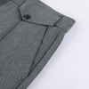 GXG男装春季时尚百搭装饰口袋男款纯色休闲直筒长裤K&C 商品缩略图7