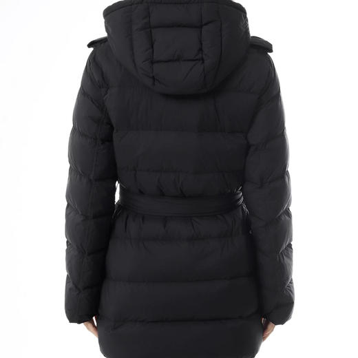 女士TRENCH风衣式样连帽腰带羽绒服 商品图1
