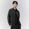 GXG男装【微皱肌理】25春季时尚简约翻领百搭休闲工装男式夹克K&C 商品缩略图10
