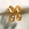 北京仓｜Goossens Paris-CABOCHONS-香槟色 岩石水晶 耳夹［法国设计师］ 商品缩略图4