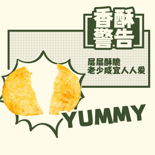 脆升升（法香海盐味）薯片60g 商品图2