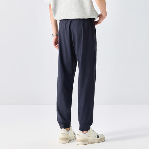 GXG男装25夏季松紧腰柔软舒适轻薄透气收口百搭男式休闲裤K&C 商品图3