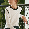 OLrain欧芮儿白色T恤百搭宽松休闲上衣 商品缩略图2