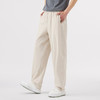 GXG男装【侧缝拼接】25夏季时尚抽绳弹力松紧腰男式直筒休闲裤K&C 商品缩略图1