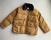D121534重磅字母拉链皮毛一体羽绒服外套男女情侣款 商品缩略图0