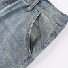 GXG男装25夏季复古水洗宽松休闲凉感舒适百搭直筒男式牛仔裤K&C 商品缩略图9