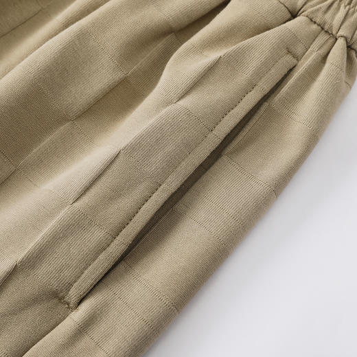 GXG男装【棋盘格】25夏季时尚松紧腰五分裤轻薄透气男式休闲短裤K&C 商品图11