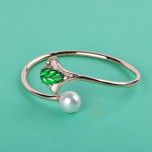 【长相依】绿翠珍珠手环 SZ2512061 商品图4