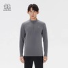 D121528秋冬新品户外新款男款弹力运动户外休闲中厚半高拉链长袖底衫 商品缩略图1