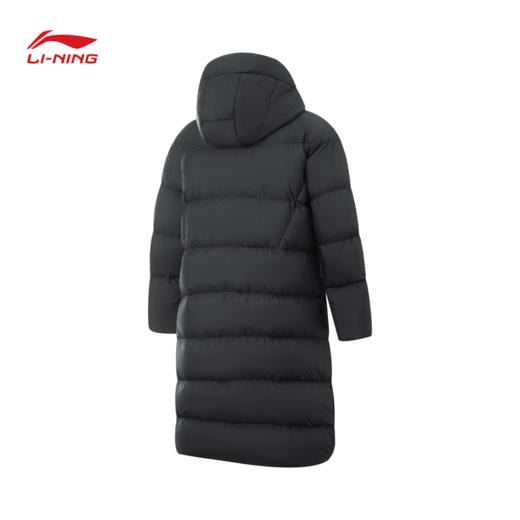 李宁女子立体裁剪85%鹅绒长羽绒服AYMV190 商品图3