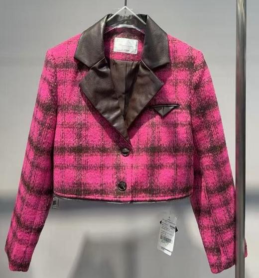 NC格子短版H型外套50915冬季250334268887 商品图2