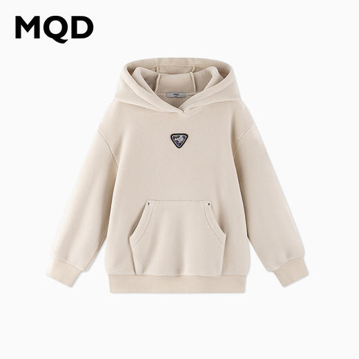 【秒】【MQD】男童冬季保暖绒感舒适休闲连帽卫衣 商品图3
