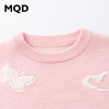 【秒】【MQD】女童冬季甜美舒适蝴蝶装饰圆领针织衫 商品缩略图2