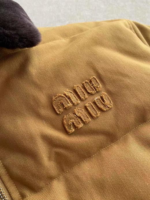 D121534重磅字母拉链皮毛一体羽绒服外套男女情侣款 商品图5