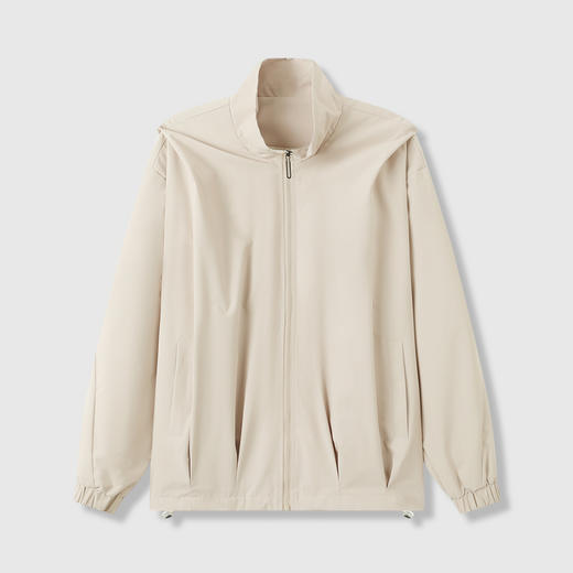 GXG男装25秋季时尚潮流日常休闲舒适百搭男式立领外套夹克K&C 商品图2