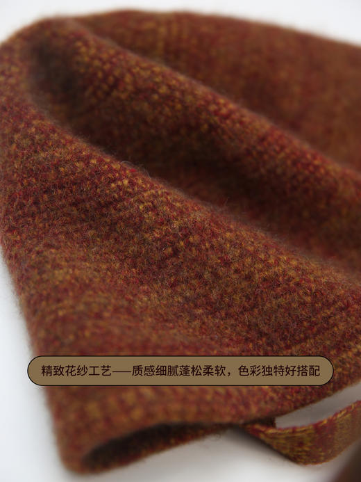 饮水鸟25年冬藏地牦牛绒羊毛针织辫子帽渔夫巴拉法克显脸小礼物 商品图2