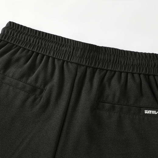 GXG男装【含莱赛尔】25春季松紧腰抽绳字母刺绣男式直筒休闲裤K&C 商品图10