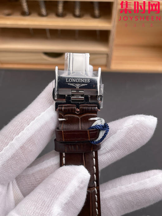 KY浪琴名匠双历系列 经典数字面 男士腕表 商品图7