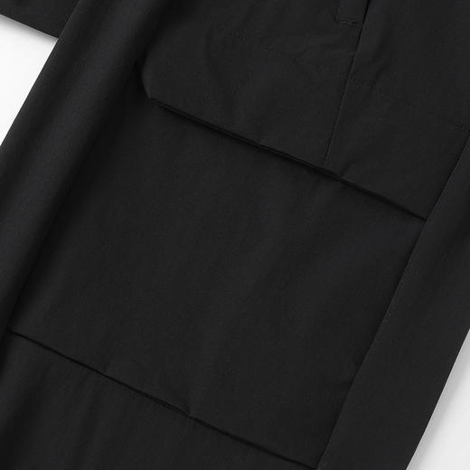 GXG男装2025春季时尚商务百搭松紧腰拼接直筒休闲长裤K&C 商品图6