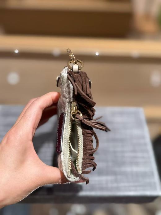 TORY BURCH 钥匙包女  176255-250-F 浅灰色. 商品图2