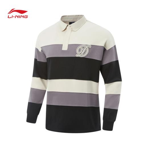 李宁韦德系列男子长袖POLO衫APLV409 商品图0