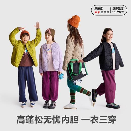 fx-咕噜日记儿童羽绒服内胆外套亲子款25秋冬男女童轻薄上衣三穿保暖PDWT2516-PDWT2517 商品图1