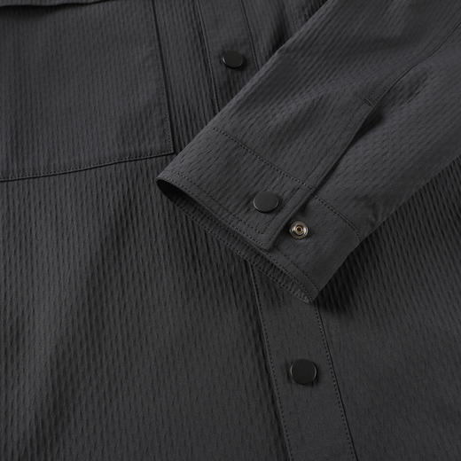 GXG男装【立体贴袋】25春季简约百搭日常通勤翻领休闲男式夹克K&C 商品图12