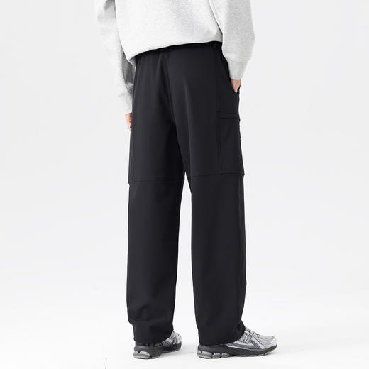 GXG男装【工装口袋】25秋季时尚舒适松紧腰男式运动直筒休闲裤K&C 商品图4
