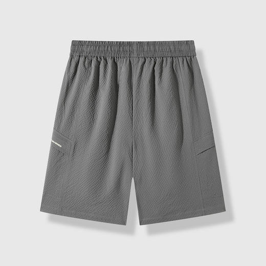 GXG男装25夏季日系工装时尚抽绳松紧腰轻薄休闲直筒男式五分短裤K&C 商品图3