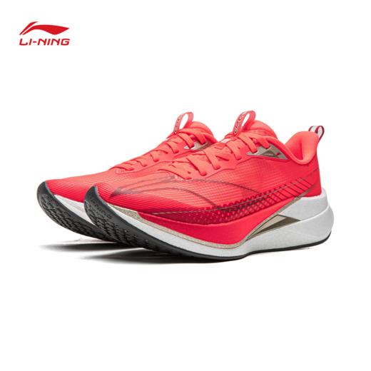 李宁赤兔9 PRO 马年女子䨻丝反光轻量高回弹竞速训练跑鞋ARPW002 商品图5