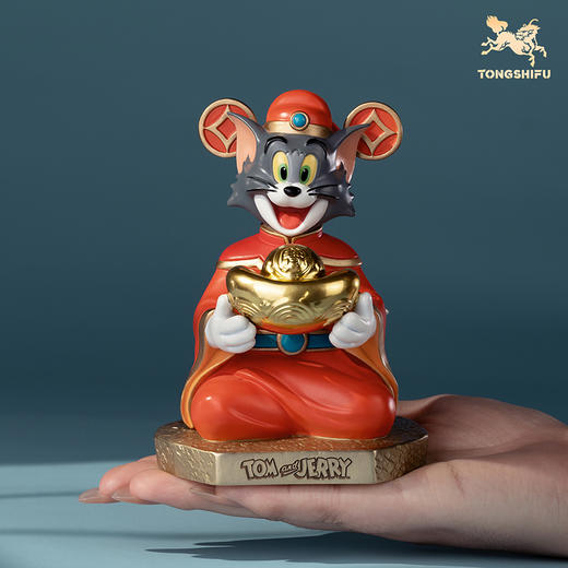 铜师傅 正版授权《猫和老鼠》AJ款 限量手办 桌面铜摆件 工艺品 商品图5