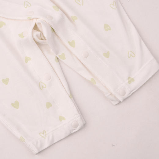 棉果果春季新品男宝女宝卡通彩虹柔软舒适莫代尔偏襟连体衣M101720426004 商品图5