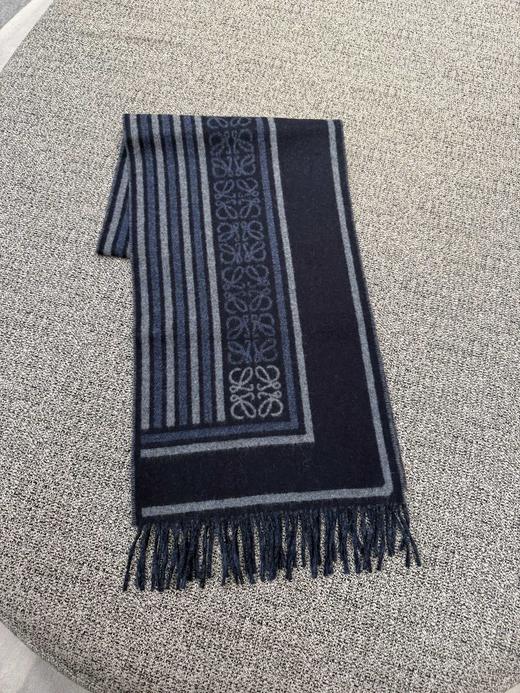 中性款条纹围巾he014 商品图0