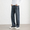 GXG男装25秋季时尚百搭休闲简约五袋款日常通勤男式直筒牛仔裤K&C 商品缩略图1