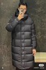 D121593哑光雾面长款情侣款羽绒服夹克外套 商品缩略图7