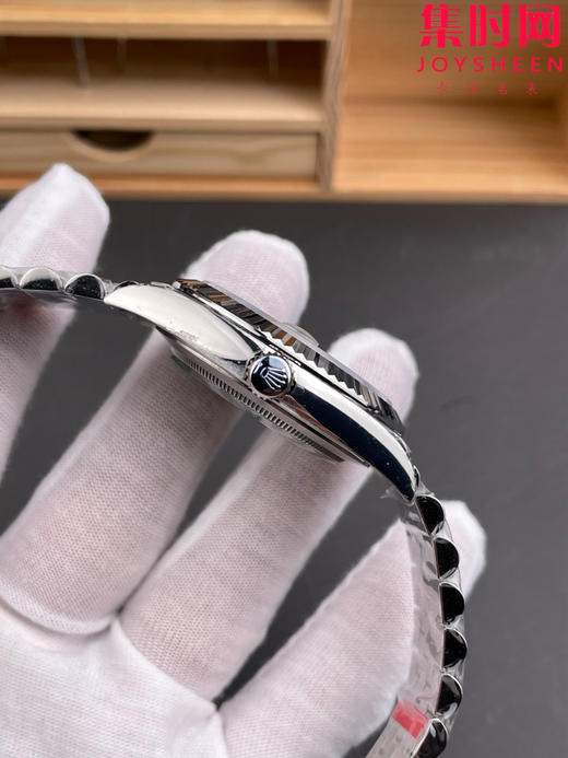 劳力士 VS日志41系列 VS日志黑盘钻面 男士腕表 丹东3235机 五珠带 表径41mm 商品图3