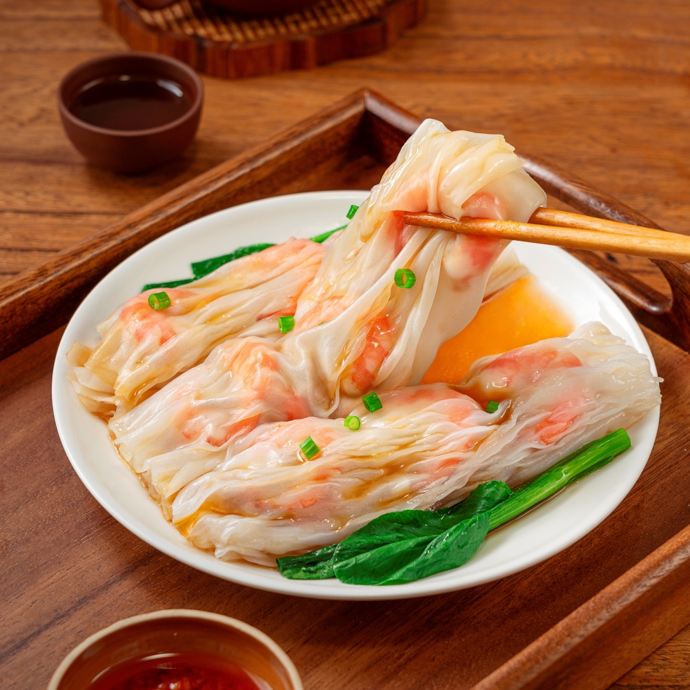 逮虾记满料肠粉皇|1份肠粉有9只虾仁，用料实诚，鲜上加鲜！|虾仁/菌菇/双蔬