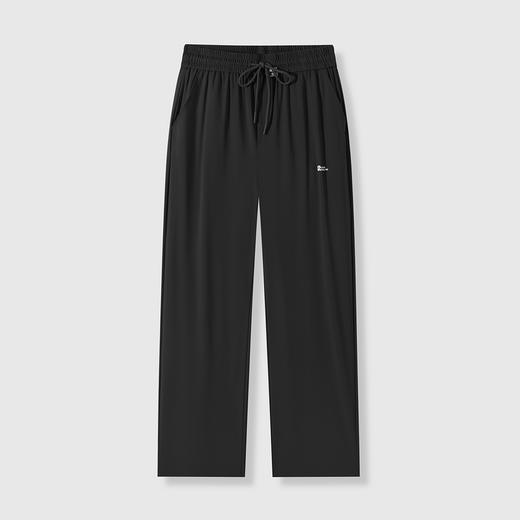 GXG男装25夏季时尚松紧腰系绳轻薄透气运动休闲男式直筒长裤K&C 商品图2