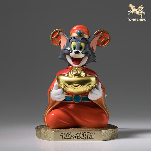 铜师傅 正版授权《猫和老鼠》AJ款 限量手办 桌面铜摆件 工艺品 商品图2