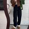 Beau Muse小暖炉加绒加厚休闲卫裤 脚口抽绳版/小个子束脚版 商品缩略图10