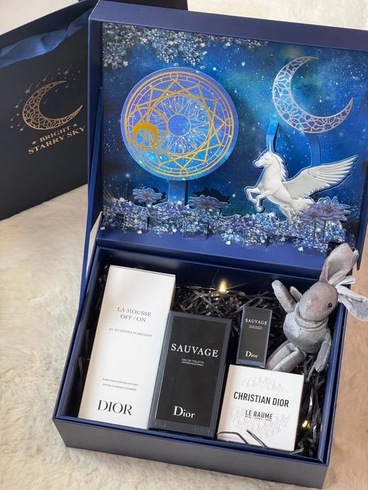 D121556圣诞节日里男同胞的礼物洗面奶香水礼盒 商品图7