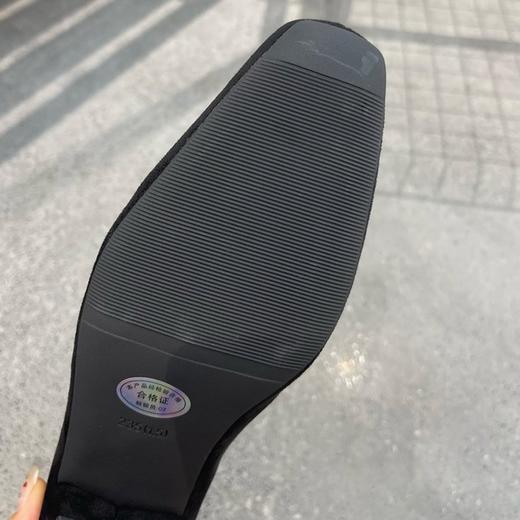 凯撒KS6951 绒面小方头切尔西短靴 商品图6