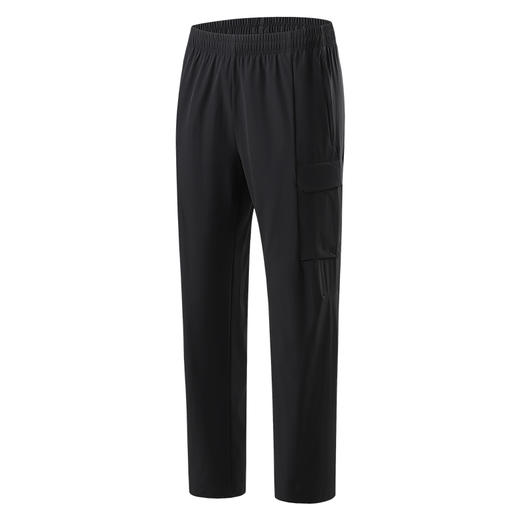 GXG男装2025春季时尚商务百搭松紧腰拼接直筒休闲长裤K&C 商品图1