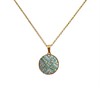 心艺手作：湖水青“努苏姆”项链 Moonshell Gold Nuusum Necklace in Teal 商品缩略图2