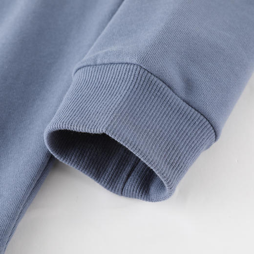 GXG男装25秋季时尚创意半弧字母印花百搭休闲男式圆领卫衣K&C 商品图9