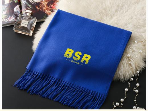 定制款围巾，羊粘高档。30%棉70%聚酯纤维.10条起订 商品图6