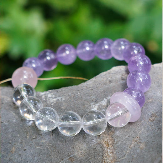 XHENXHEN 鸿运系列「合璧」天然水晶手串 商品图3