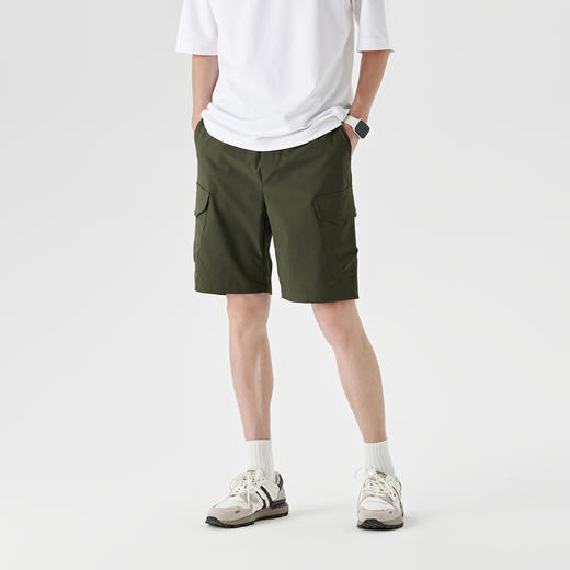 GXG男装【轻薄透气】夏季个性潮流工装短裤男士宽松百搭五分裤K&C 商品图7