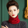 WW 1031【礼盒装】围脖韩版优雅百搭纯色围巾羊毛保暖套头脖套 商品缩略图8